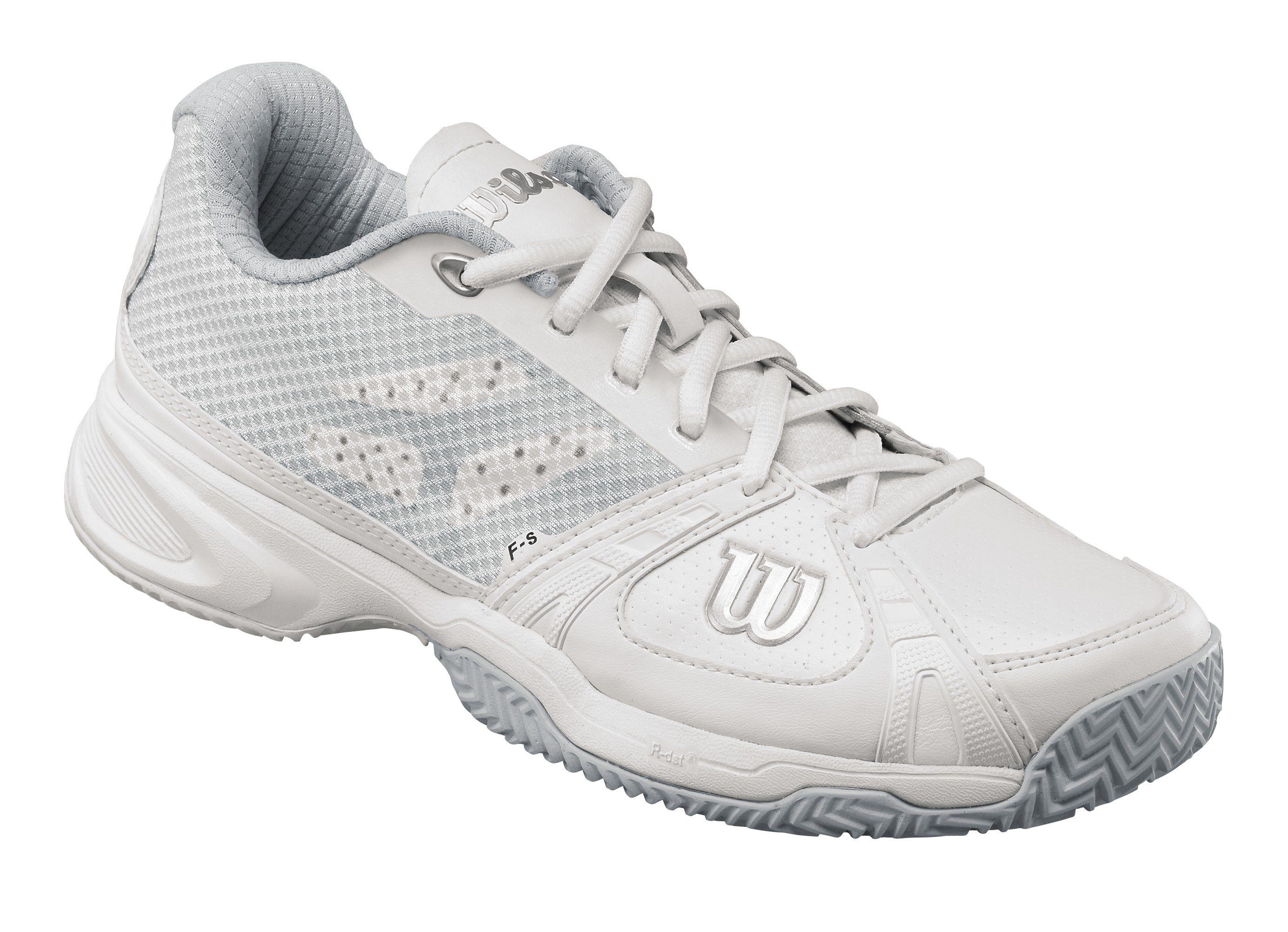 Wilson Rush White/Grey Tennis-Ladies Wilson Rush White/Grey Tennis-Ladies